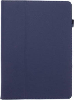 Tablet Hoes Geschikt voor iPad Air 2 (2014) - Effen Bookcase tablet - Donkerblauw