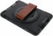 Tablet Hoes Geschikt voor iPad Mini 1 (2012) / iPad Mini 2 (2013) / iPad Mini 3 (2014) - Defender Backcover met strap - Zwart