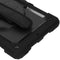 Tablet Hoes Geschikt voor Lenovo Tab M10 FHD Plus - Extreme Backcover met strap - Zwart /Zwart