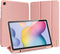Tablet hoes geschikt voor Samsung Galaxy S6 Lite (2024) / Samsung Galaxy Tab S6 Lite - Dux Ducis Domo Book Case met Stylus Pen Houder - Roze
