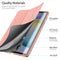 Tablet hoes geschikt voor Samsung Galaxy S6 Lite (2024) / Samsung Galaxy Tab S6 Lite - Dux Ducis Domo Book Case met Stylus Pen Houder - Roze