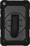 Tablet Hoes Geschikt voor Samsung Galaxy Tab A 10.1 (2019) - Extreme Backcover met strap - Zwart /Zwart