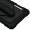 Tablet Hoes Geschikt voor Samsung Galaxy Tab A 10.1 (2019) - Extreme Backcover met strap - Zwart /Zwart
