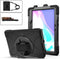 Tablet Hoes Geschikt voor Samsung Galaxy Tab Active Pro - Extreme Backcover met strap - Zwart