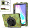 Tablet Hoes Geschikt voor Samsung Galaxy Tab Active Pro - Extreme Backcover met strap - Groen