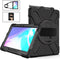 Tablet Hoes Geschikt voor Samsung Galaxy Tab Active Pro - Extreme Backcover met strap - Zwart