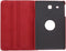 Tablet Hoes Geschikt voor Samsung Galaxy Tab E 9.6 - 360° Draaibare Bookcase - Rood