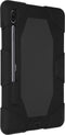 Tablet Hoes Geschikt voor Samsung Galaxy Tab S6 - Extreme Protection Army Backcover tablet - Zwart