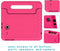 Tablet Hoes Kinderen Geschikt voor Samsung Galaxy Tab E 9.6 - Kidsproof Backcover met handvat - Roze