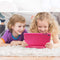 Tablet Hoes Kinderen Geschikt voor Samsung Galaxy Tab E 9.6 - Kidsproof Backcover met handvat - Roze