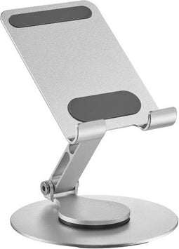 Tablet Tafelstandaard - Tot 10 inch Tablets - Portretstand - Inklapbaar - Aluminium