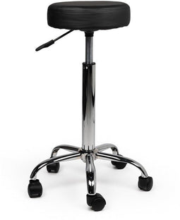 Tabouret kruk zwart hoge gasveer