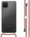 iMoshion Hoesje Geschikt voor Samsung Galaxy A12 Hoesje Met Koord - iMoshion Backcover met koord - Transparant