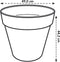 Elho Loft Urban Rond 50 - Bloempot - Ø 48.5 x H 44.5 cm - Warm grijs