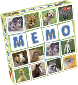 Tactic Memory - Kaartspel - Memo - Babydieren