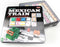 Tactic - Mexican Train Tin Box - Dominospel - in blik