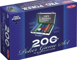 Tactic - Pro Poker Case - 200 chips - Aluminium koffer