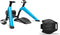 Tacx Boost Bundel Fietstrainer - Met Snelheidssensor - 10 Niveaus - Tot 1050 Watt - Met Voorwielsteun - Zwart/Blauw