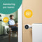 tado° Slimme Radiatorknop X - Starterskit - Slimme Thermostaatknop - incl. Matter Bridge - werkt met Google Home, Alexa & Apple Homekit - Draadloos - Zwart/Wit