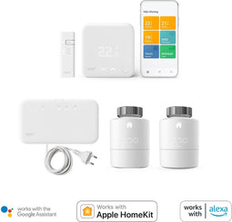 tado° Slimme Thermostaat V3+ Starterskit - Draadloze variant - Inclusief 2 Slimme Radiatorknoppen