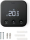 tado° Slimme Thermostaat X - Smart Thermostaat - werkt met Google Home, Alexa & Apple Homekit - Bedrade variant - Zwart/Wit