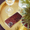 iMoshion Hoesje Geschikt voor Samsung Galaxy A71 Hoesje Siliconen - iMoshion Design hoesje - Goud / Rood / Brick Red Honeycomb