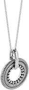 TI SENTO Dames Hanger - 925 zilver - Zirconia wit - 6710ZI