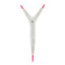 Yurbuds Inspire 400 - In-Ear Sport Oordopjes - MFI Afstandsbediening en Mic - Roze/Wit