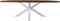 Tafel Fishbone Danish - 180x100x76 - Naturel/wit - Eiken