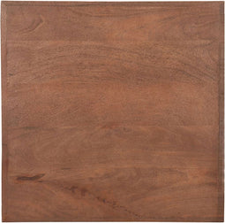 Tafelblad Horeca - Espresso Mangohout - 70 x 70 cm