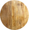 Tafelblad Mangohout rond Massief 140 cm