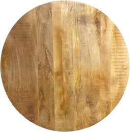 Tafelblad Mangohout rond Massief 150 cm