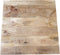 Tafelblad Mangohout vierkant 70x70 cm