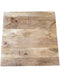 Tafelblad Mangohout vierkant 80x80 cm