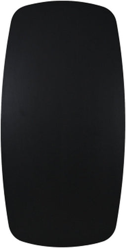 Tafelblad ovaal Deens ovaal - 220x100x4 - Zwart- Mangohout