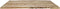 Tafelblad SoHo - 260x100x3,8-5 - Naturel - acacia