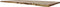 Tafelblad SoHo - 260x100x3,8-5 - Naturel - acacia