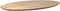 Tafelblad Zurich ovaal - 200x100x3,8 - Naturel - Swiss edge - Acaciahout