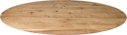 Tafelblad Zurich ovaal - 220x110x3,8 - Naturel - Swiss edge - Acaciahout