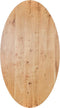 Tafelblad Zurich ovaal - 220x110x3,8 - Naturel - Swiss edge - Acaciahout
