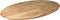 Tafelblad Zurich ovaal - 220x110x3,8 - Naturel - Swiss edge - Acaciahout