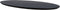 Tafelblad Zurich ovaal - 220x110x3,8 - Zwart- Swiss edge - Acaciahout