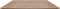 Tafelblad Zurich rechthoekig - 75x75x3,8 - Naturel - Swiss edge - Acaciahout