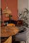 Tafelblad Zurich rond - ø130x3,8 cm - Naturel - Swiss edge - Acaciahout