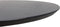 Tafelblad Zurich rond - ø80x3,8 - Zwart - Swiss edge - Acaciahout