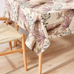 Tafelkleed Belum 0120-314 Beige 100 x 80 cm Blommor