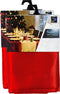 Tafelkleed roodkleurig 140 x 240 cm - Feestdecoratievoorwerp - One size - Kerst - Kersttafellaken