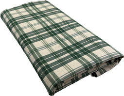 Tafelkleed Tartan Glasgow Groen XL - 140x300 - Vlekbestendig - Geïmpregneerd Katoen - Mood Company