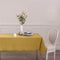 Tafelkleed van katoen rechthoekig 240 x 140 cm - geel - Eettafel tafellakens