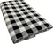 Tafelkleed Zwart Wit geblokt Large - 140x220 - Katoen - Mood Company